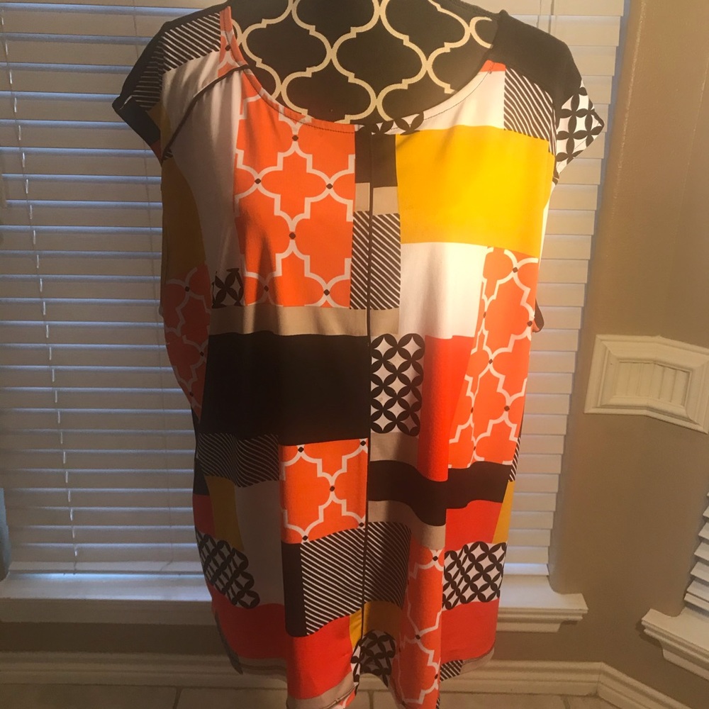 Worthington printed top